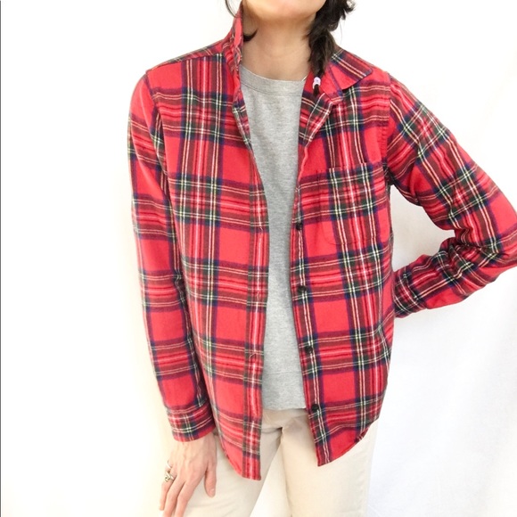 L.L.Bean classic plaid cotton flannel - Picture 14 of 14